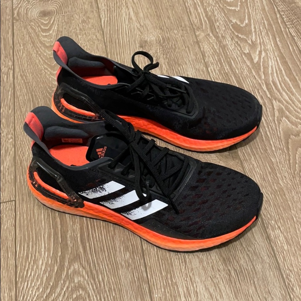 Adidas Boost running shoes, worn few times